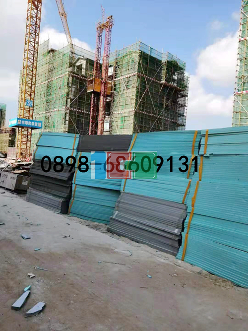 擠塑板、網片盈濱半島工地